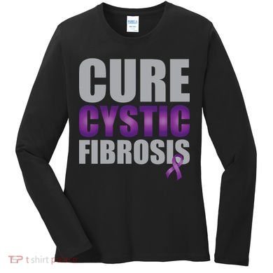 Cure Cystic Fibrosis Women's Long Sleeve Shirt