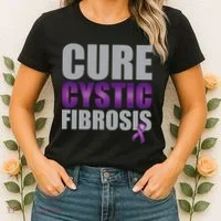 Cure Cystic Fibrosis Women's T-Shirt thumb 2
