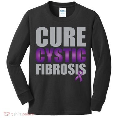 Cure Cystic Fibrosis Kids Long Sleeve Shirt