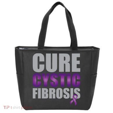 Cure Cystic Fibrosis Tote Bag
