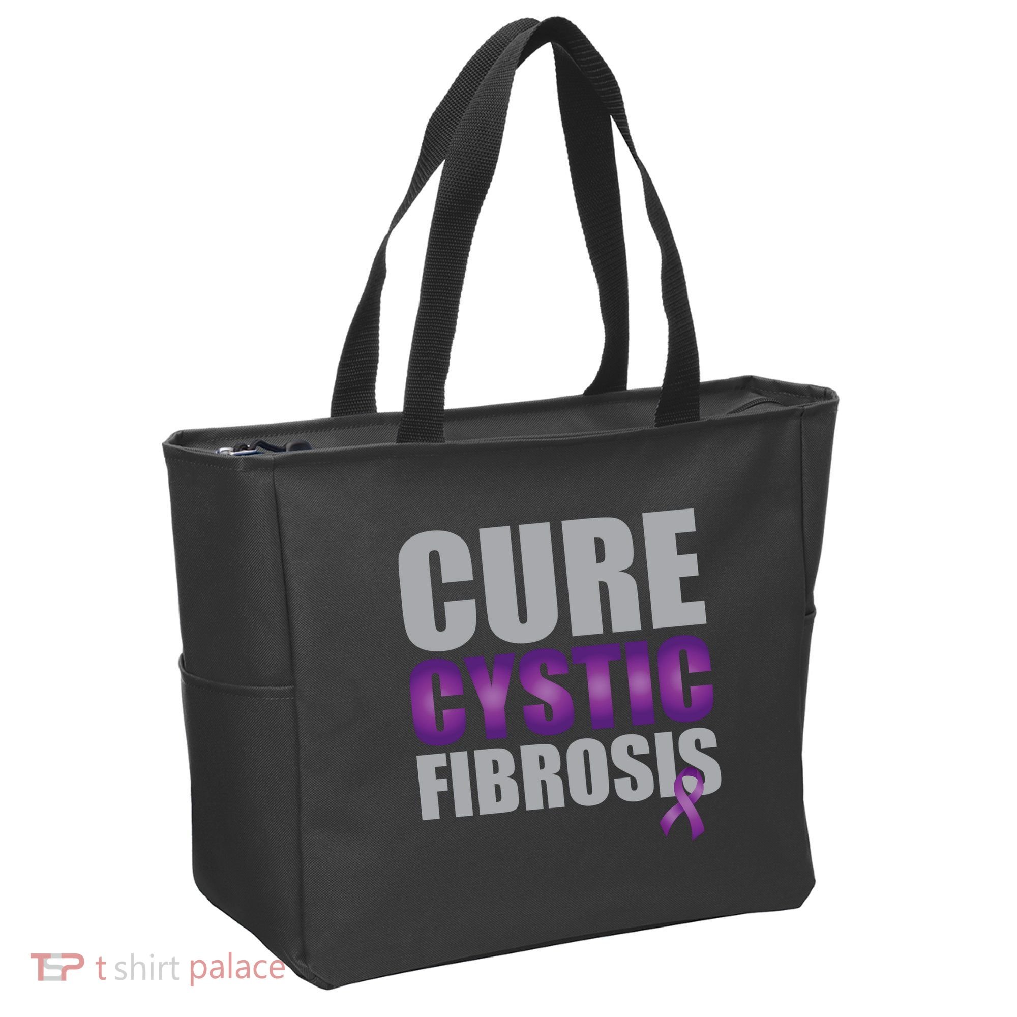 Cure Cystic Fibrosis Tote Bag