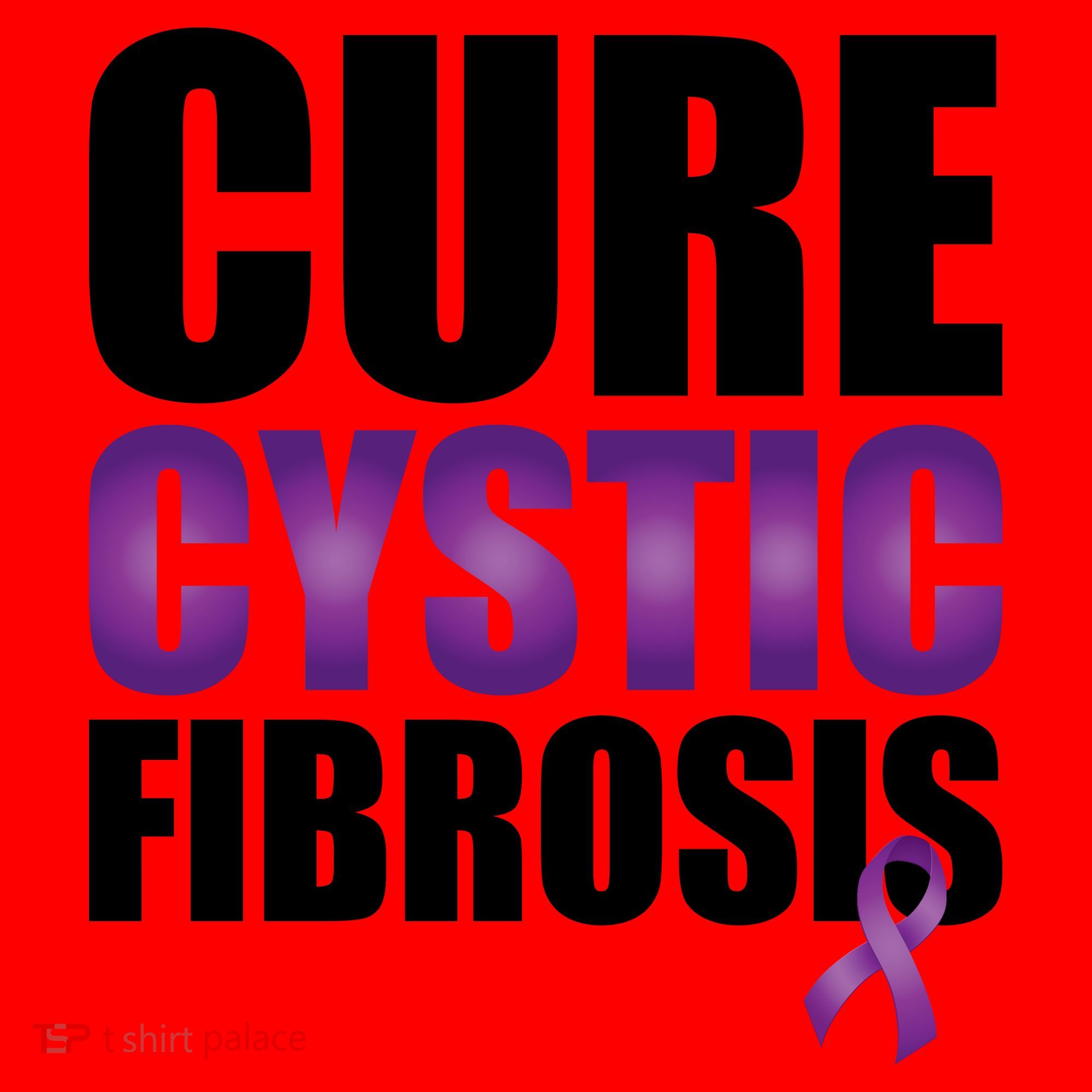 Cure Cystic Fibrosis Santa Hat