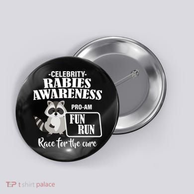 Cure For Rabies Fun Run Button