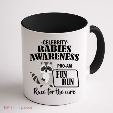 Cure For Rabies Fun Run Coffee Mug back