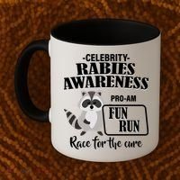 Cure For Rabies Fun Run Coffee Mug thumb 2