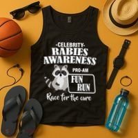 Cure For Rabies Fun Run Tank Top thumb 4