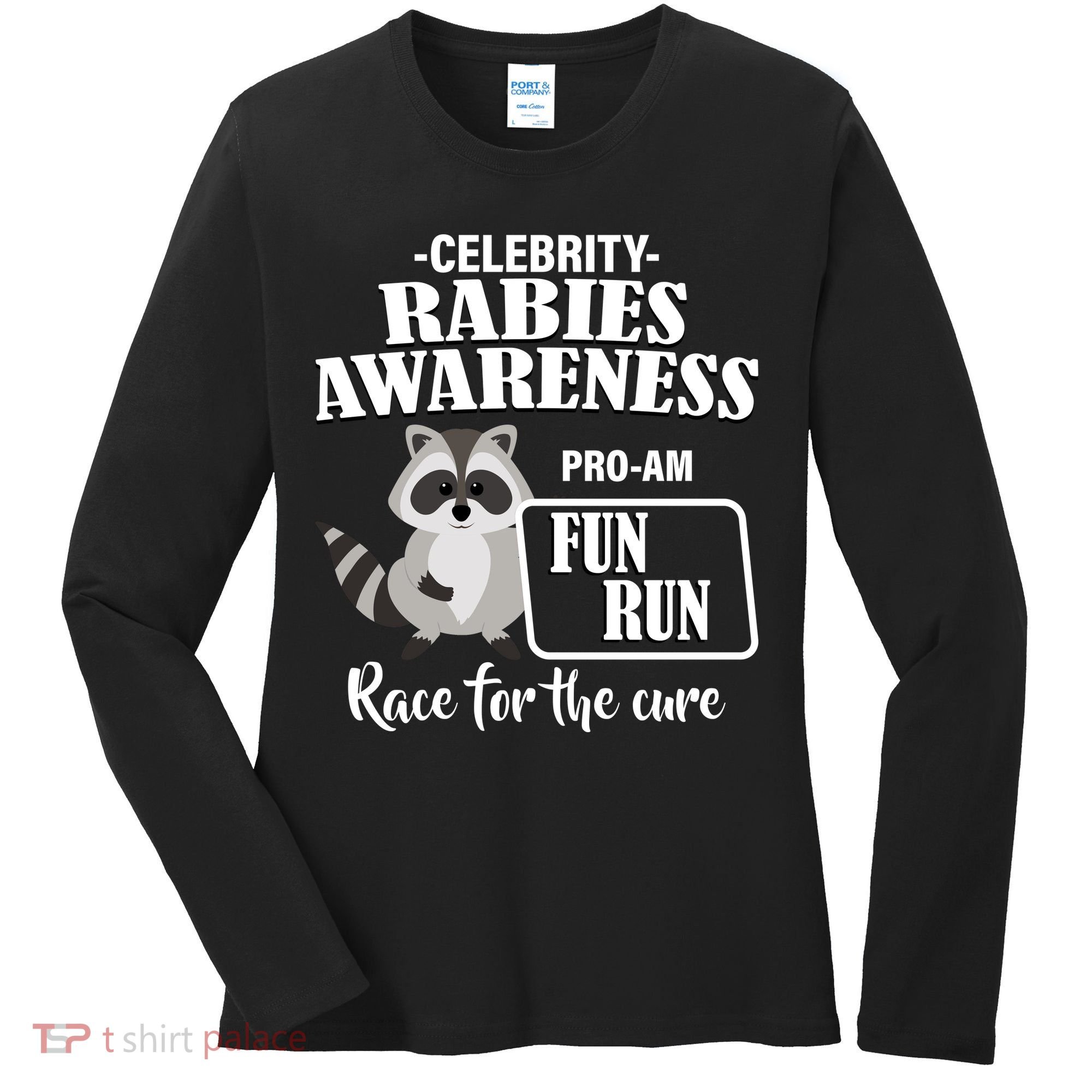 Cure For Rabies Fun Run Women's Long Sleeve Shirt
