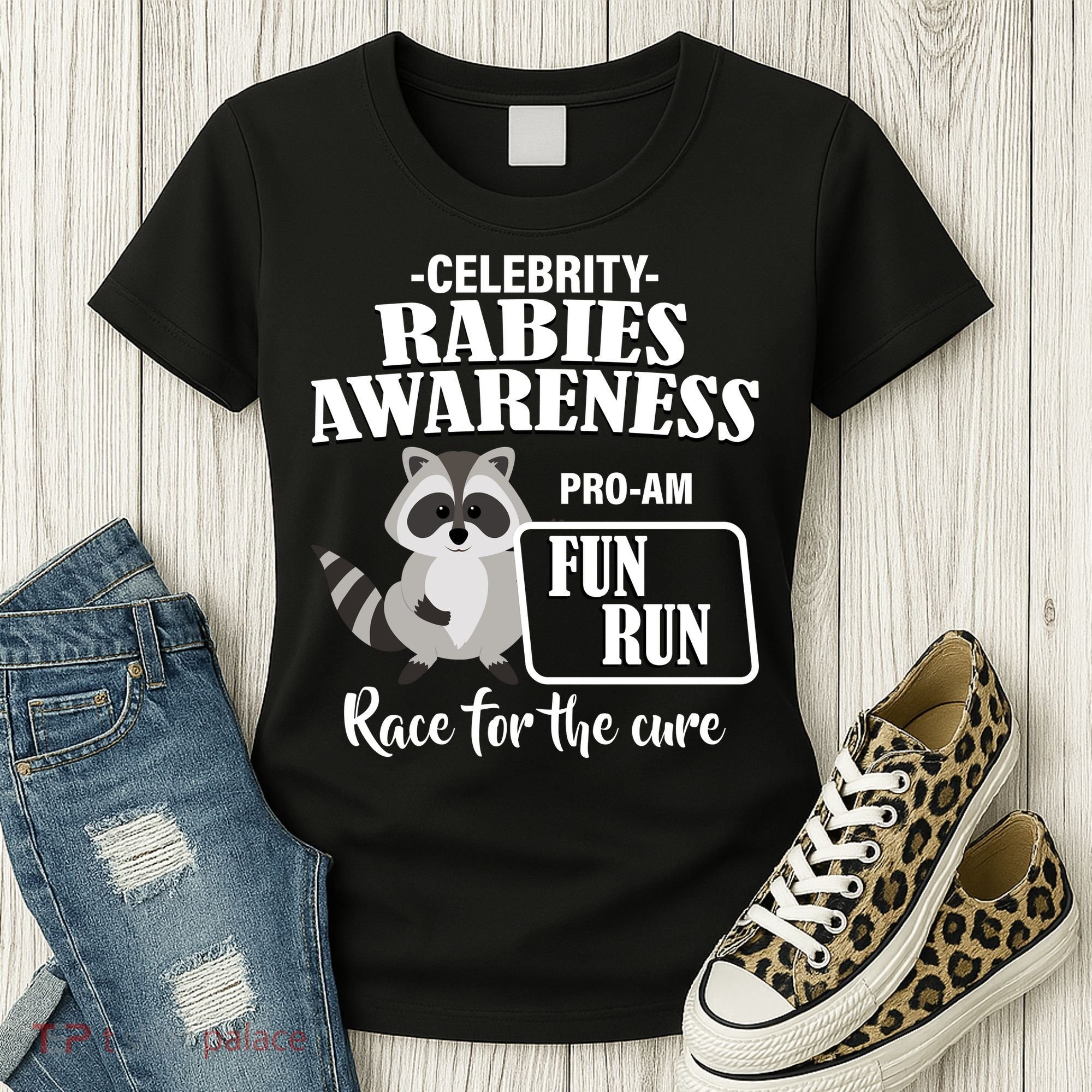 Cure For Rabies Fun Run Women's T-Shirt