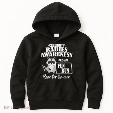 Cure For Rabies Fun Run Kids Hoodie