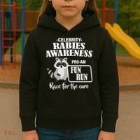 Cure For Rabies Fun Run Kids Hoodie thumb 3