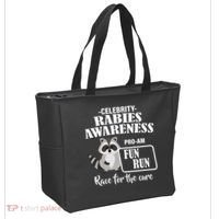 Cure For Rabies Fun Run Tote Bag thumb 2