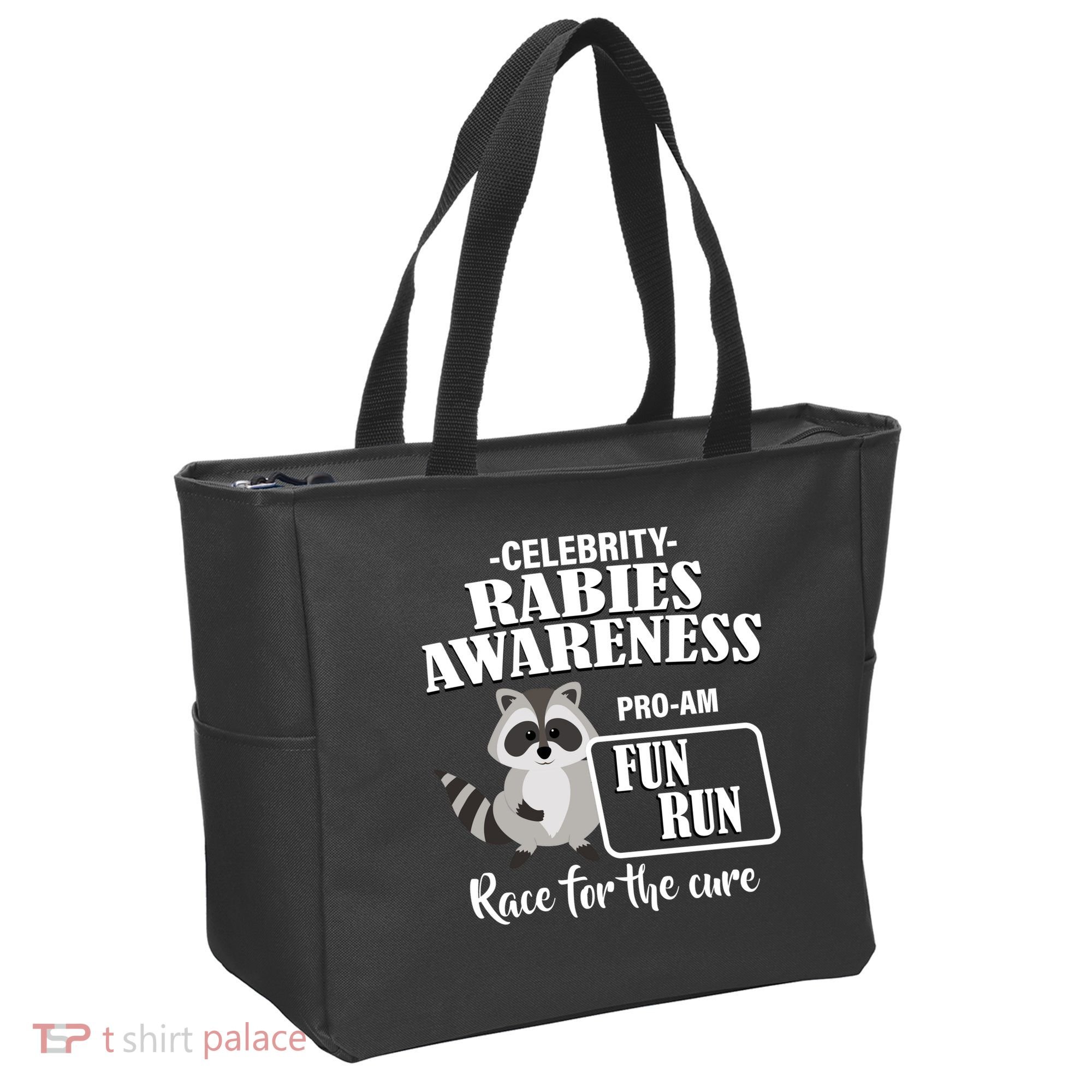 Cure For Rabies Fun Run Tote Bag