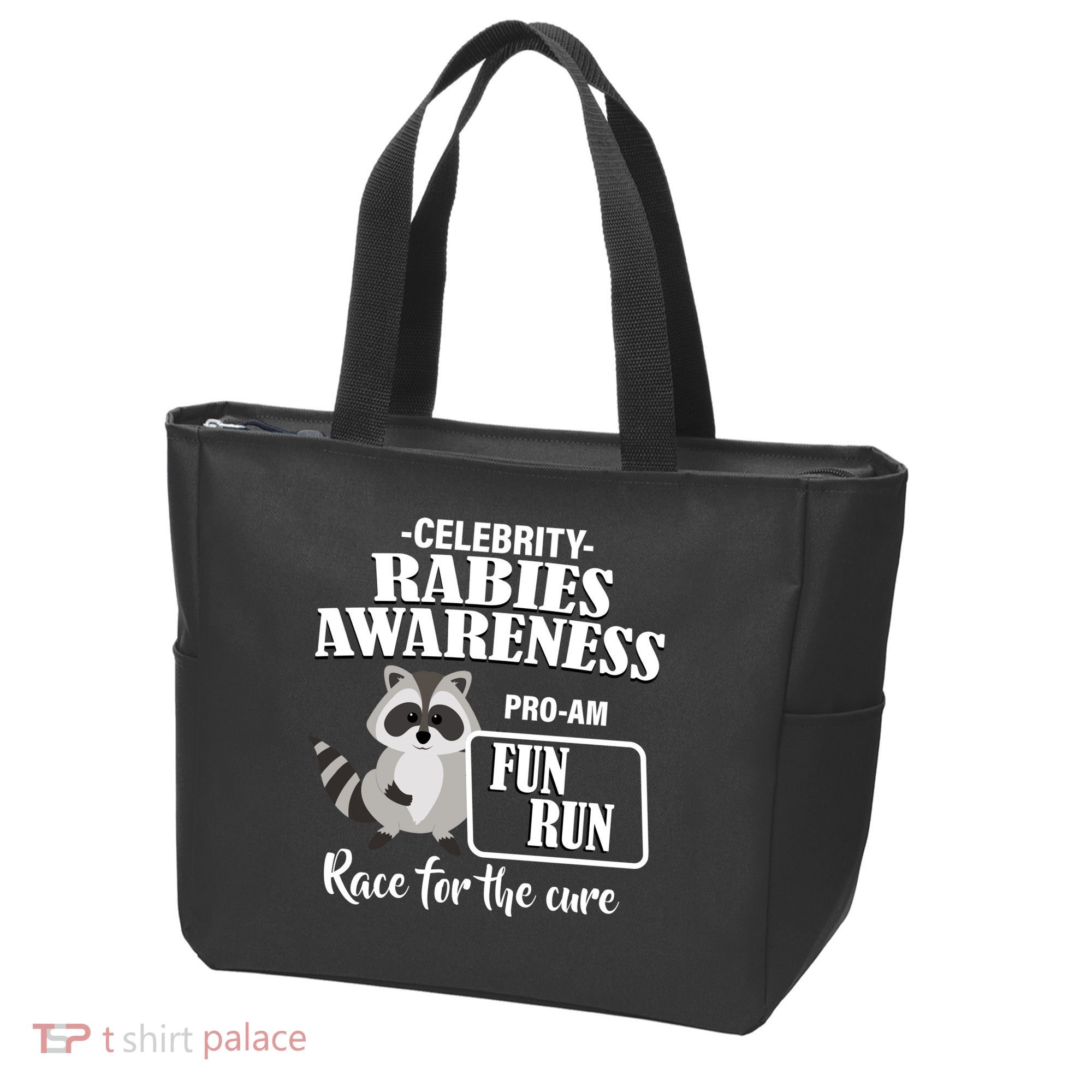 Cure For Rabies Fun Run Tote Bag