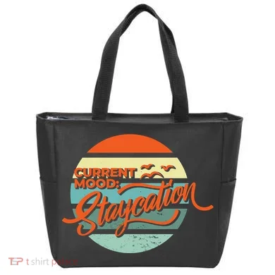 Current Mood Staycation  Tote Bag