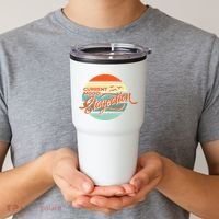 Current Mood Staycation  Tumbler thumb 2