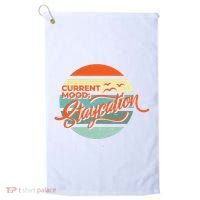 Current Mood Staycation  Golf Towel thumb 0