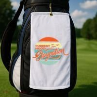 Current Mood Staycation  Golf Towel thumb 2