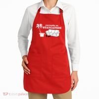 Currently On Staycation Funny Vacation Apron thumb 2