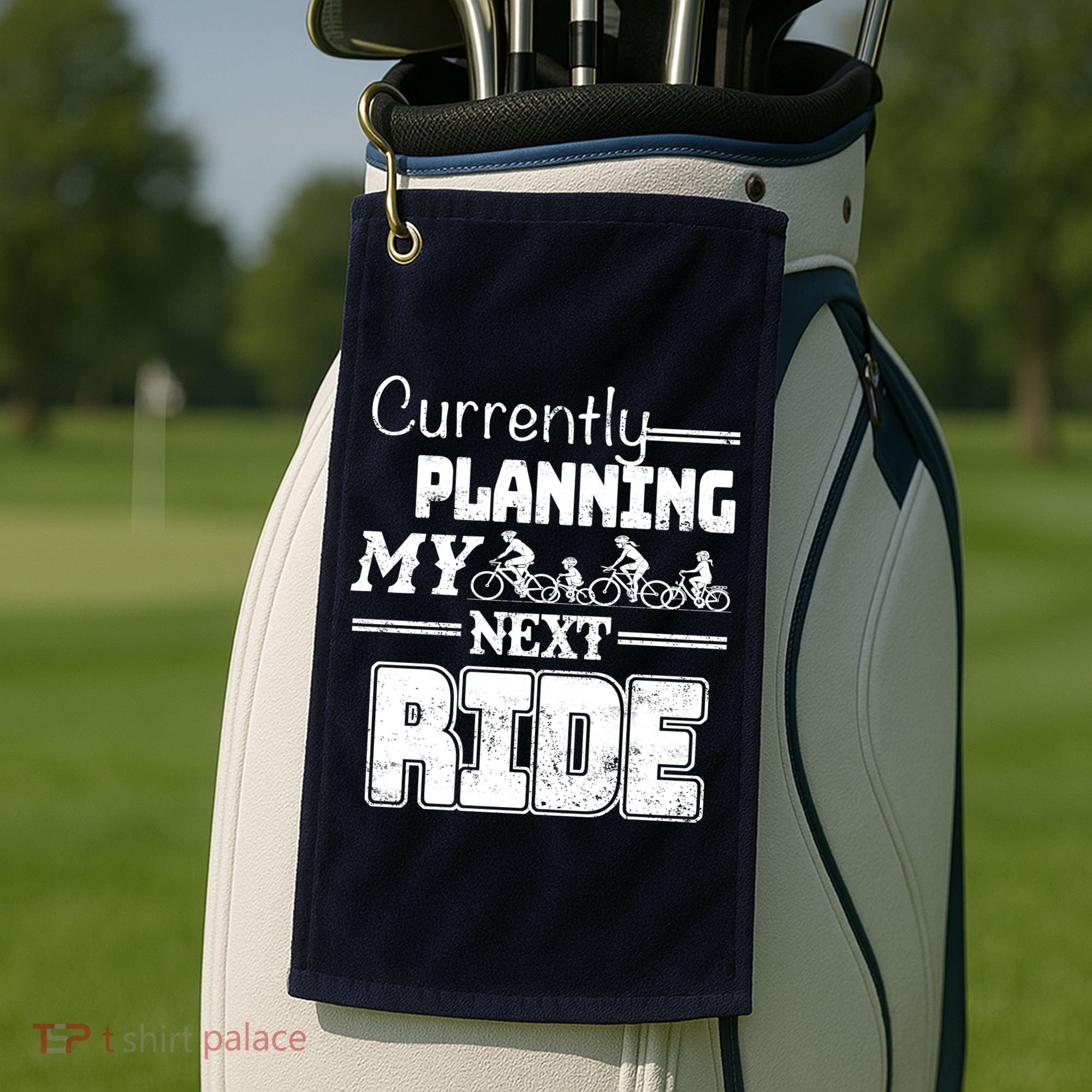 Currently Planning My Next Ride Golf Towel