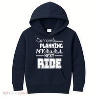 Currently Planning My Next Ride Kids Hoodie thumb 0