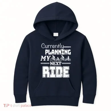 Currently Planning My Next Ride Kids Hoodie