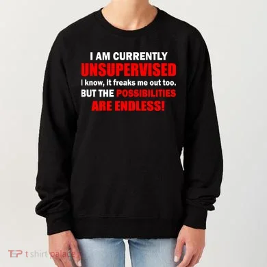 Currently Unsupervised Possibilities Are Endless Women's Sweatshirt
