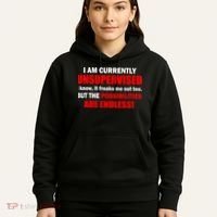 Currently Unsupervised Possibilities Are Endless Hoodie thumb 5