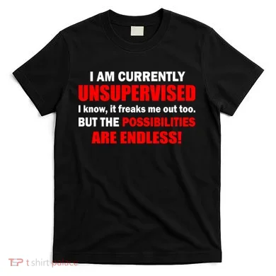 Currently Unsupervised Possibilities Are Endless T-Shirt