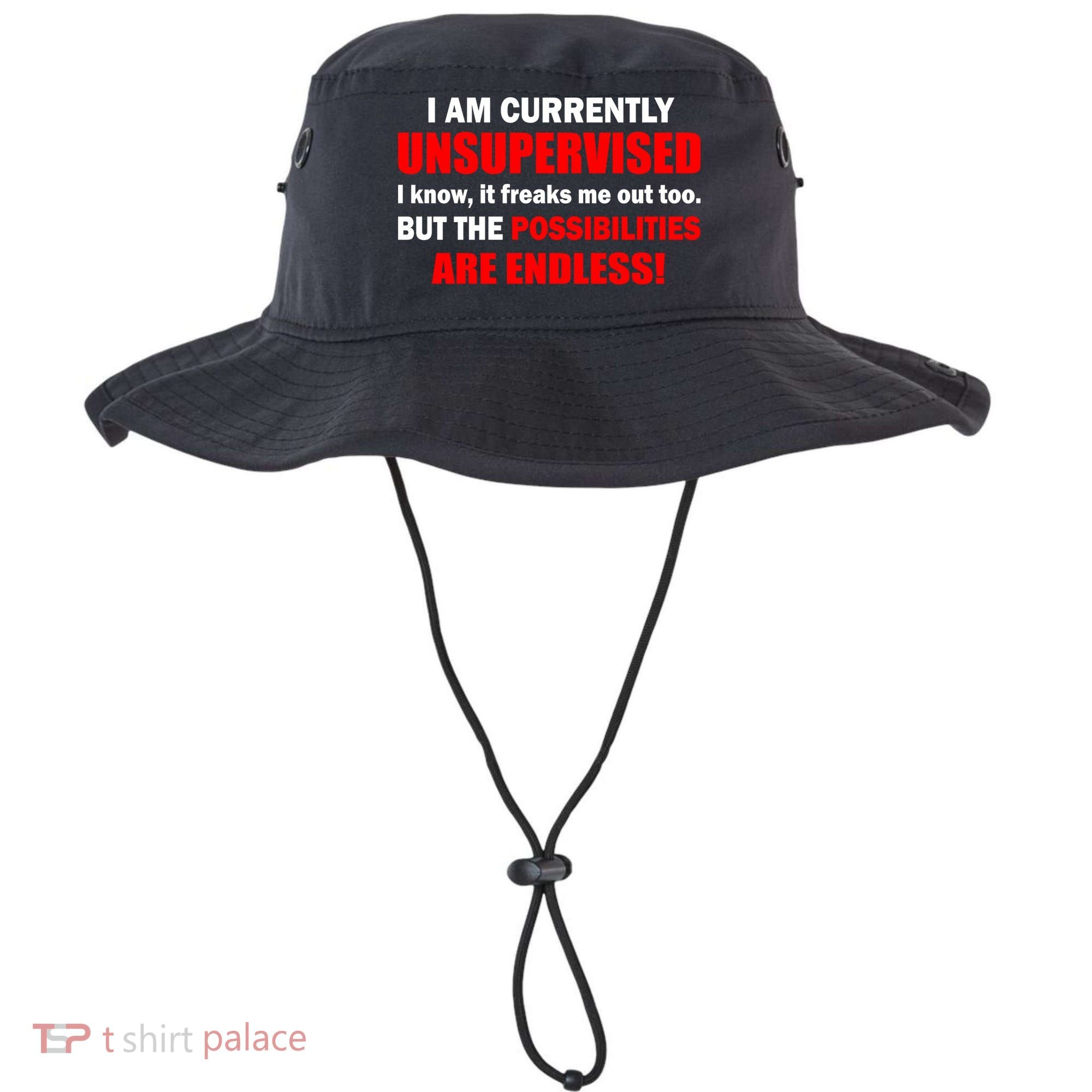 Currently Unsupervised Possibilities Are Endless Bucket Hat