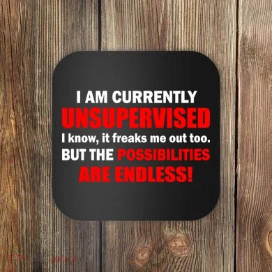 Currently Unsupervised Possibilities Are Endless Coaster