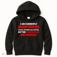 Currently Unsupervised Possibilities Are Endless Kids Hoodie thumb 0