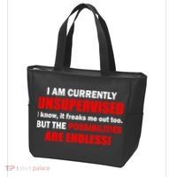 Currently Unsupervised Possibilities Are Endless Tote Bag thumb 3