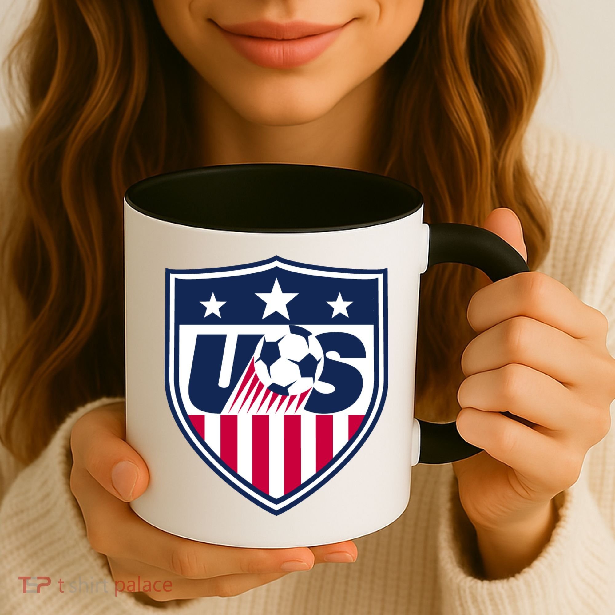 Cool Usa Soccer Team Jersey Coffee Mug