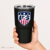 Cool Usa Soccer Team Jersey Tumbler thumb 2