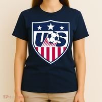 Cool Usa Soccer Team Jersey T-Shirt thumb 4