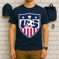 Cool Usa Soccer Team Jersey T-Shirt thumb 6