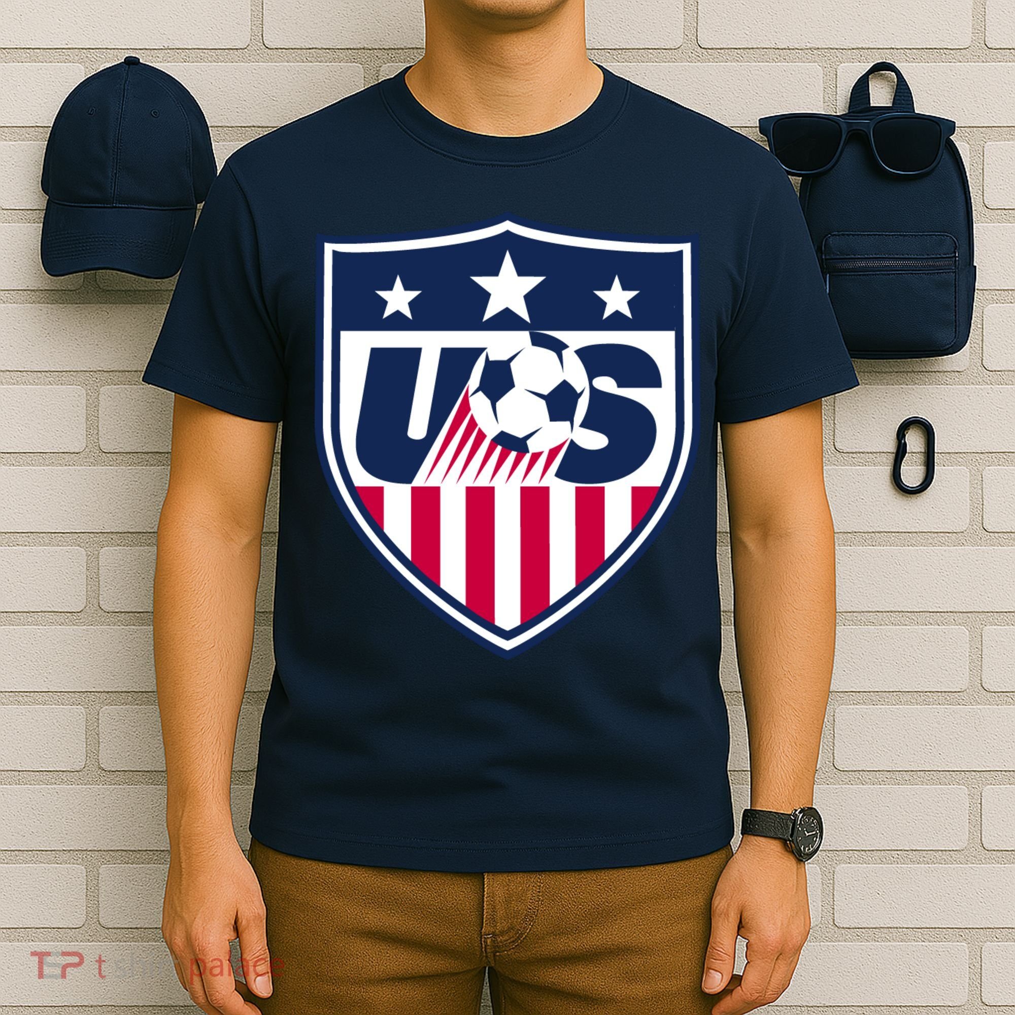 Cool Usa Soccer Team Jersey T-Shirt