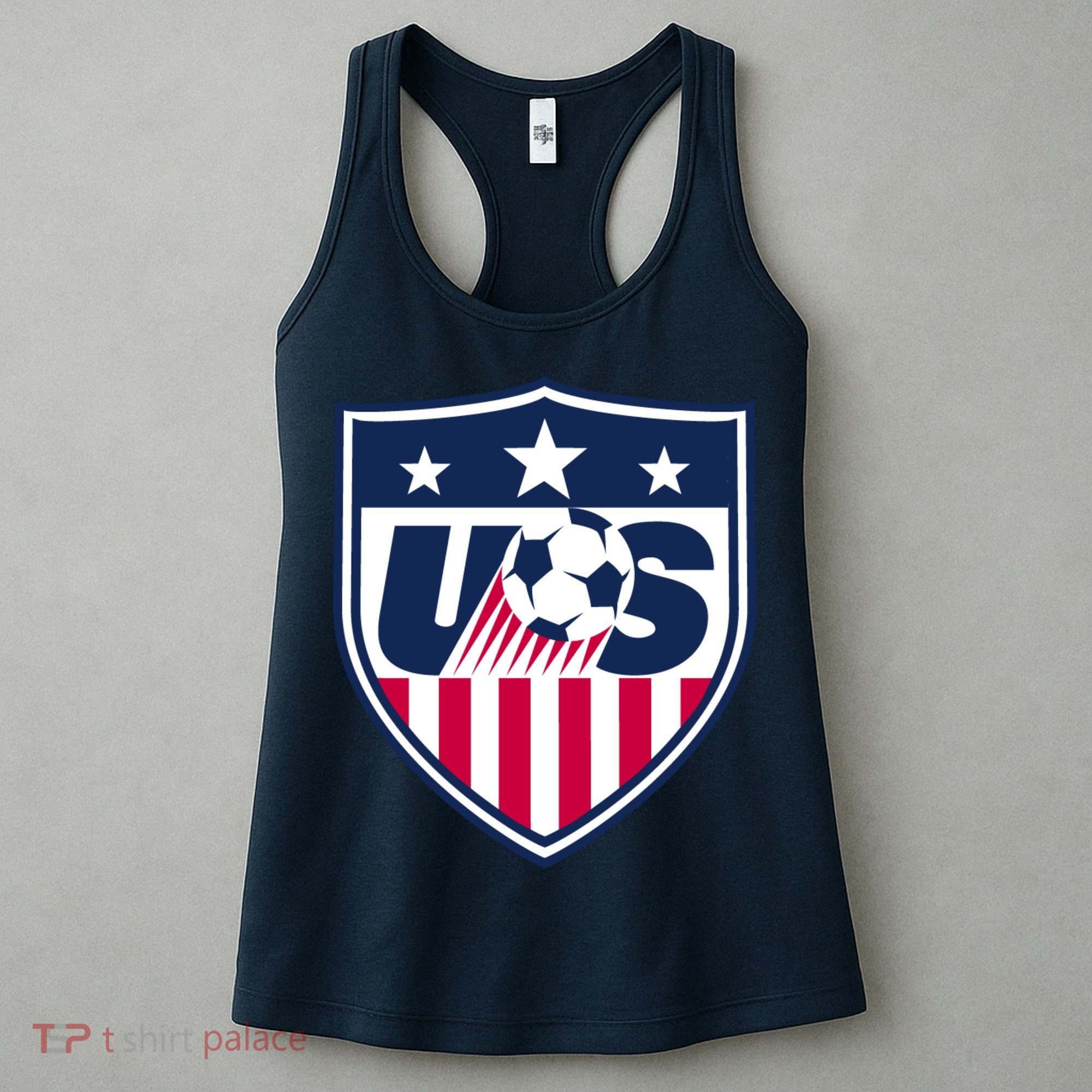Cool Usa Soccer Team Jersey Women's Tank Top
