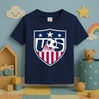 Cool Usa Soccer Team Jersey Toddler T-Shirt thumb 3