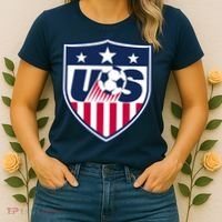 Cool Usa Soccer Team Jersey Women's T-Shirt thumb 2