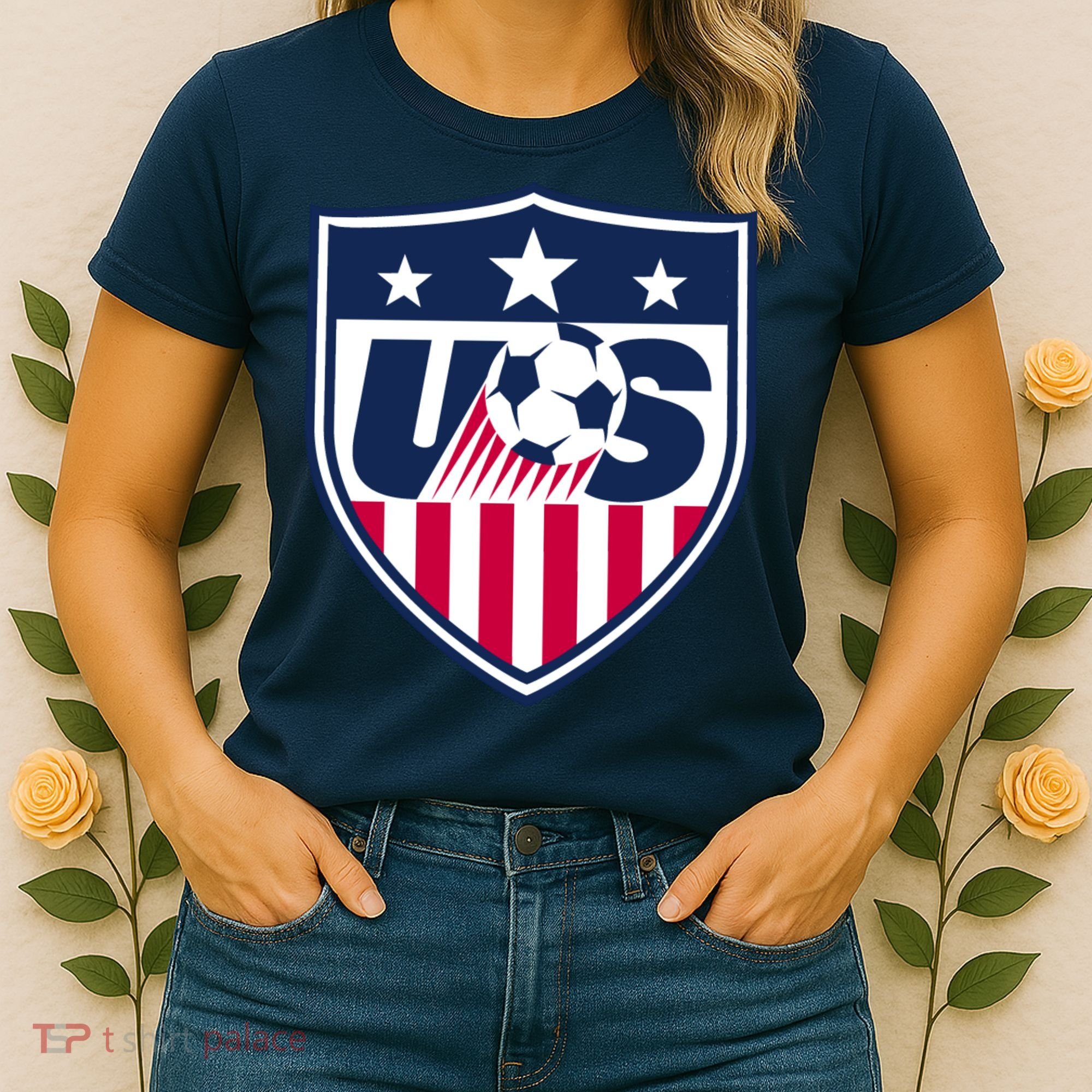 Cool Usa Soccer Team Jersey Women's T-Shirt