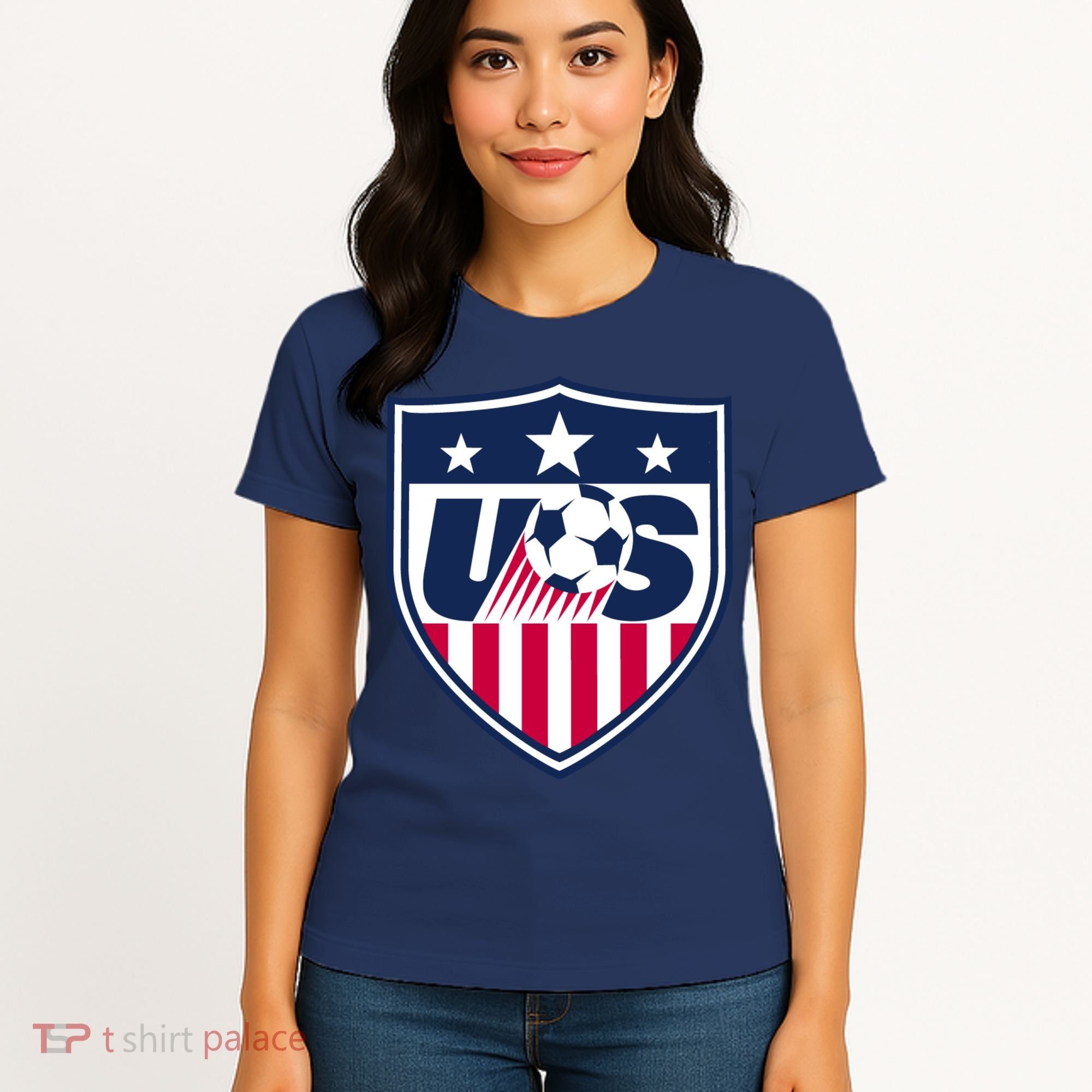 Cool Usa Soccer Team Jersey Women's T-Shirt