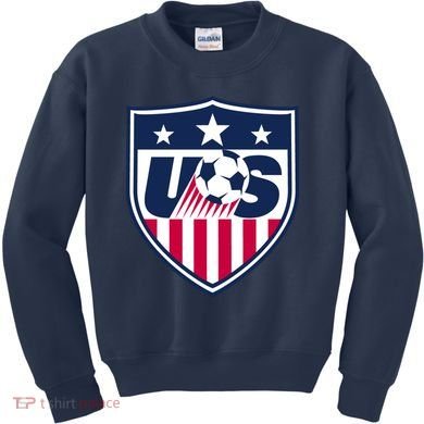 Cool Usa Soccer Team Jersey Kids Sweatshirt