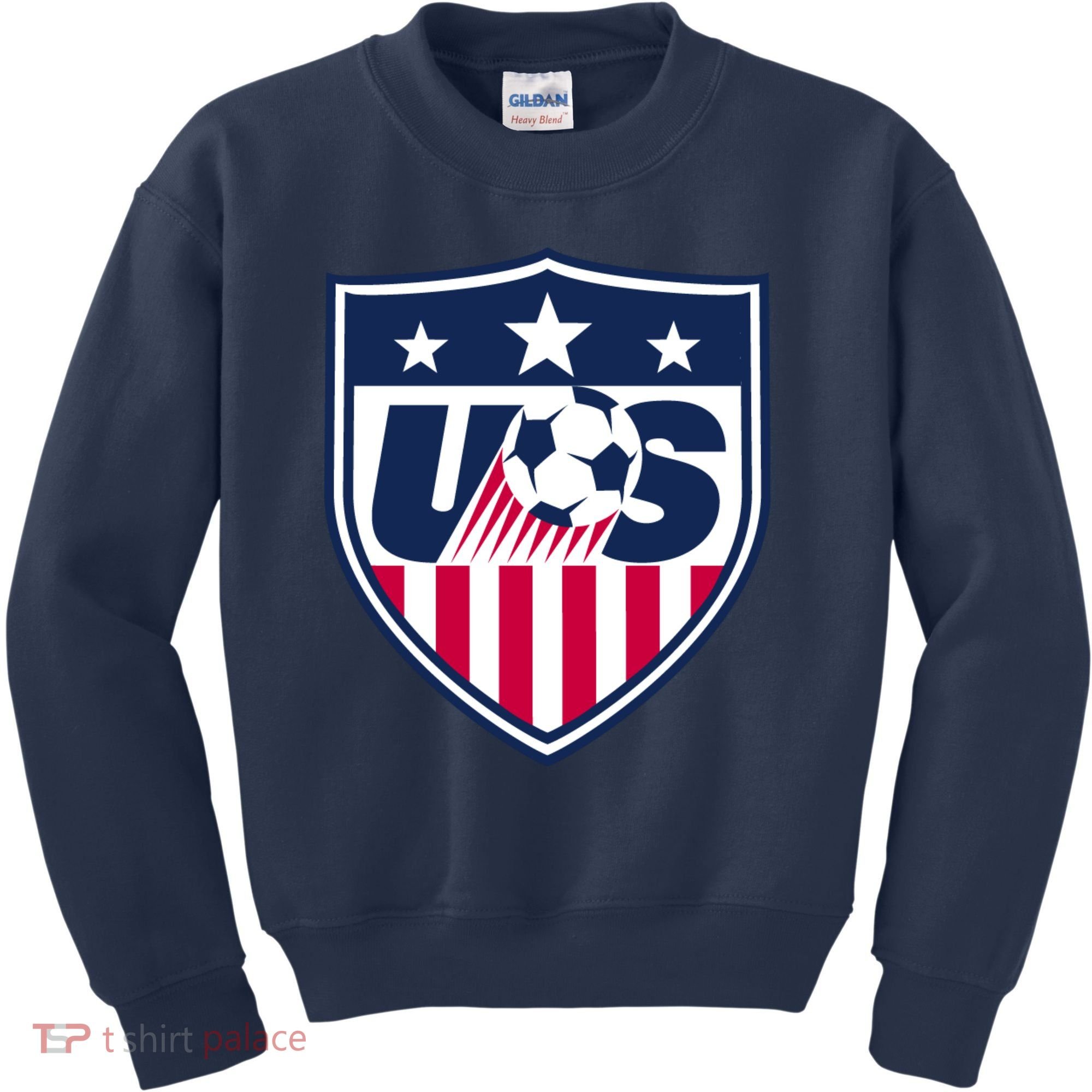 Cool Usa Soccer Team Jersey Kids Sweatshirt