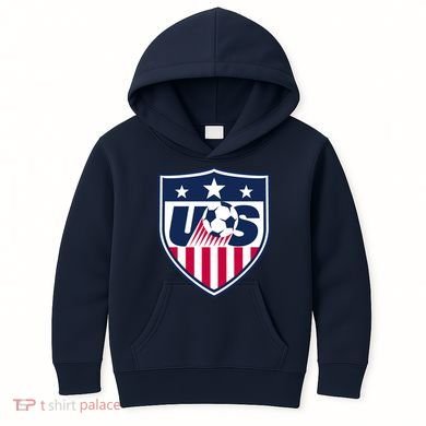 Cool Usa Soccer Team Jersey Kids Hoodie