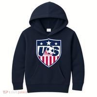 Cool Usa Soccer Team Jersey Kids Hoodie thumb 0