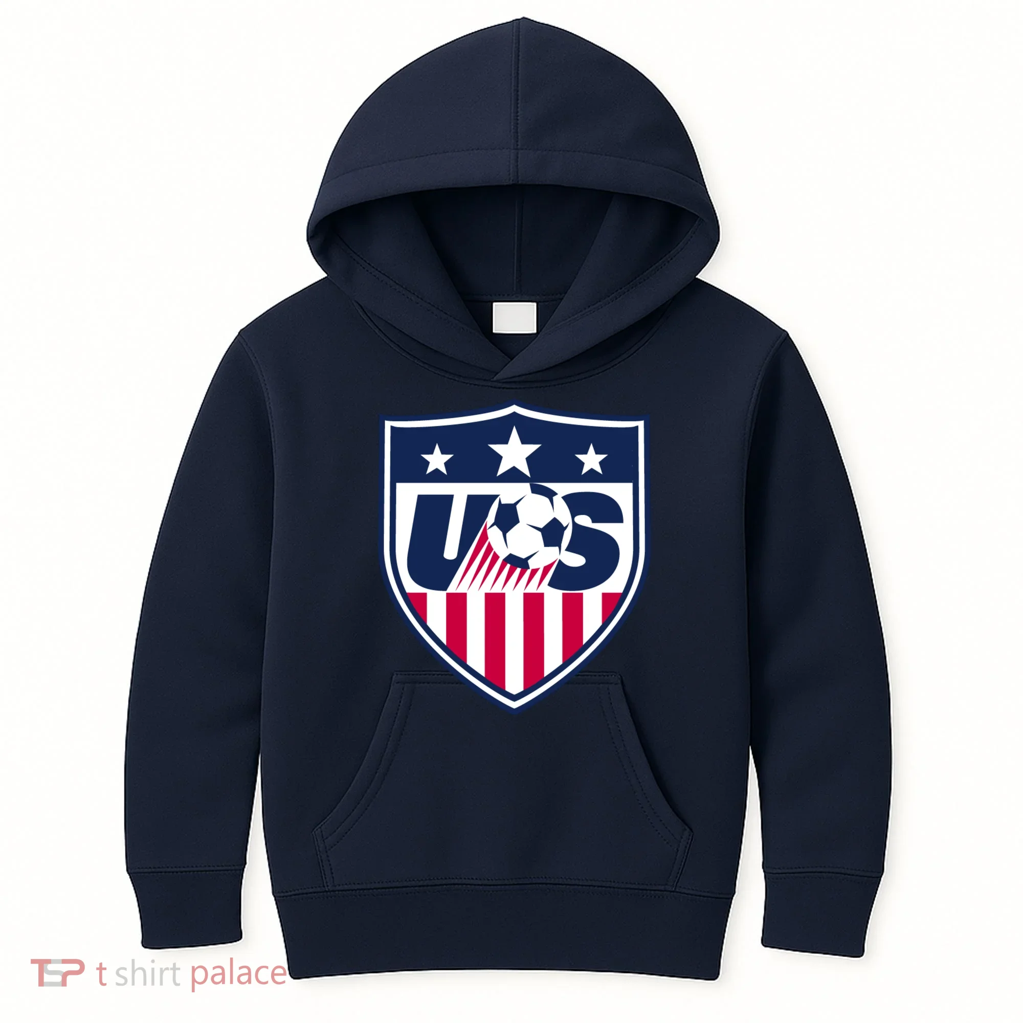 Cool Usa Soccer Team Jersey Kids Hoodie