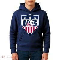 Cool Usa Soccer Team Jersey Kids Hoodie thumb 4