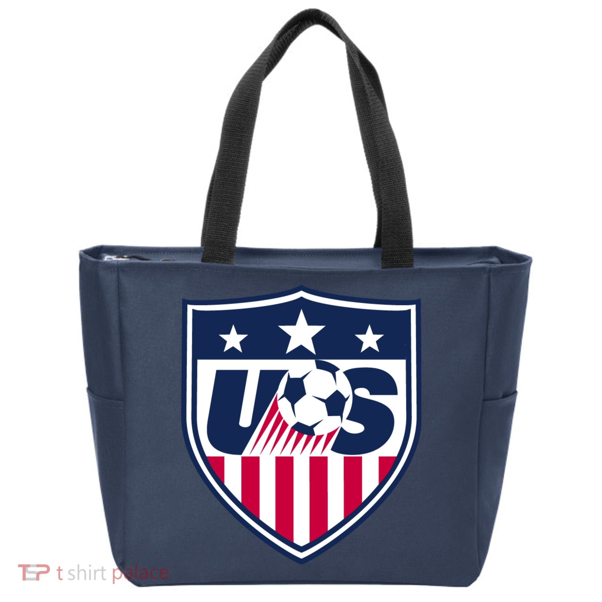 Cool Usa Soccer Team Jersey Tote Bag