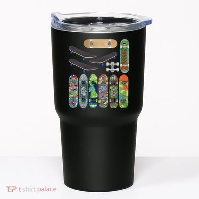 Cool Unique Skateboards Design Mash Up Tumbler